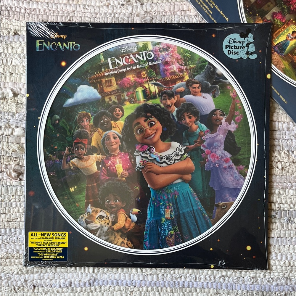 Disney’s - “Encanto” (Soundtrack) PicDisc Vinyl LP by Lin-Manuel Miranda